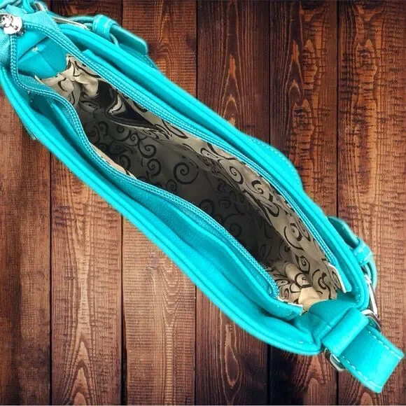 Justin West cowgirl conceal and carry crossbody bag! Super cute ! - Picture 5 of 8